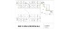 Floor plan of Heidepriem Hall’s first floor, showing rooms, stairwells, and common areas.
