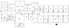 Floor plan of Wenona Cook Hall’s second floor, showing rooms, stairwells, and common areas.