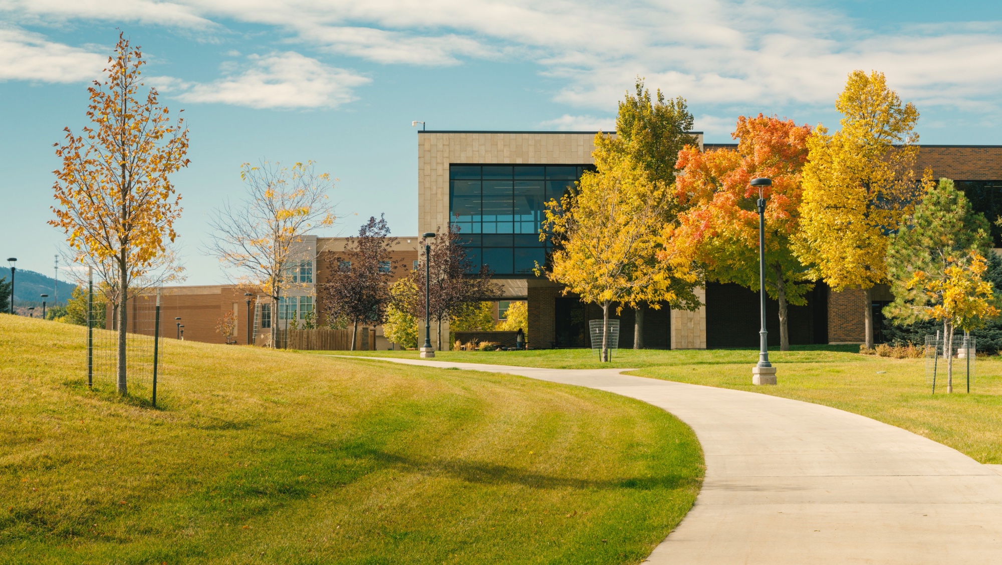 Image of campus in the fall