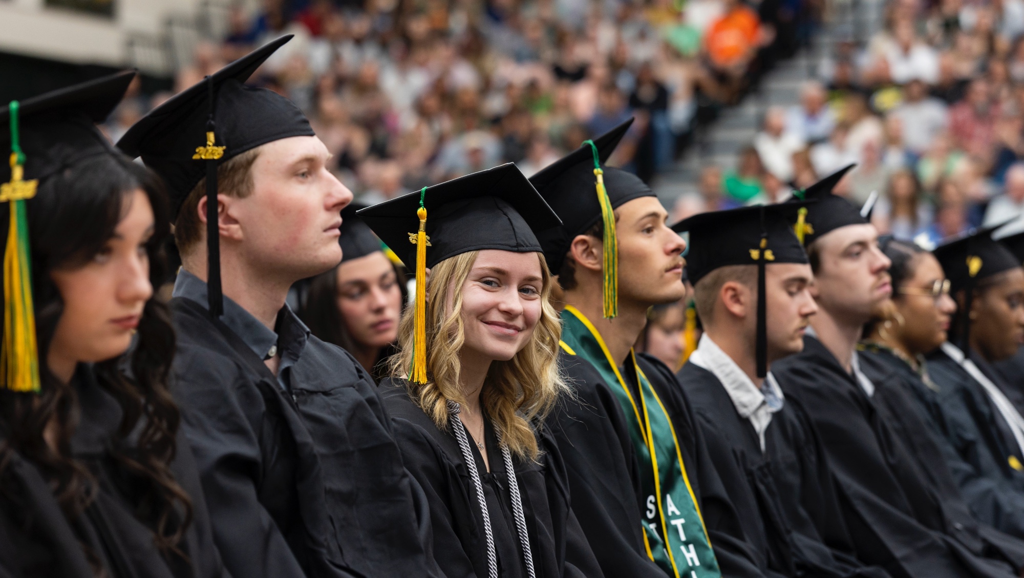 BHSU graduates at commencement 